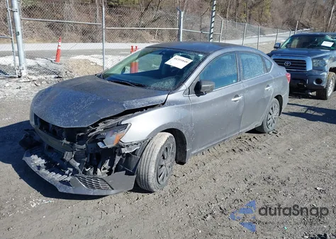 2016 Nissan Sentra Sv z USA, uszkodzony, nr VIN 3N1AB7AP8GL658491